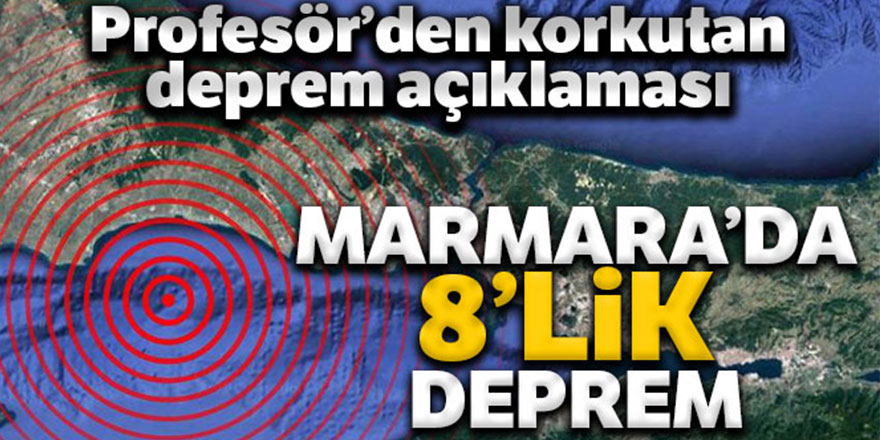Selim İnan'dan korkutan 8 şiddetinde deprem açıklaması