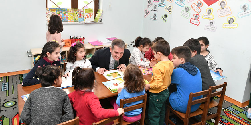 Ankara'da bir ilk! Bebek kütüphanesi Mamak'ta açıldı