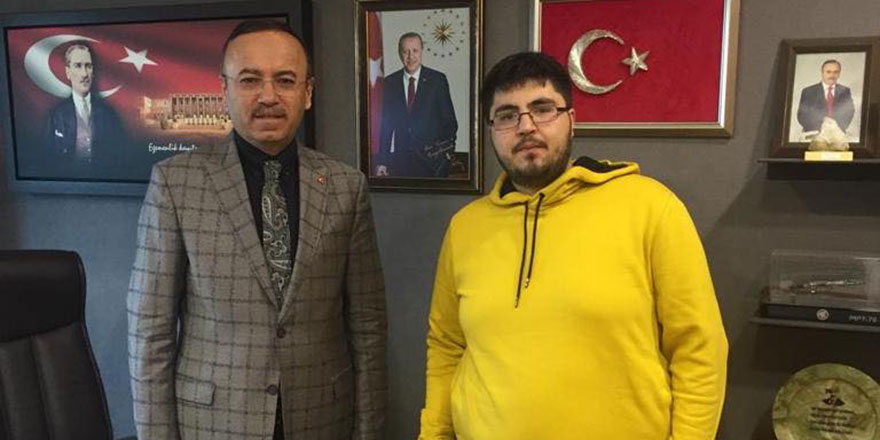 Aykut’tan Hacı Turan’a teşekkür ziyareti