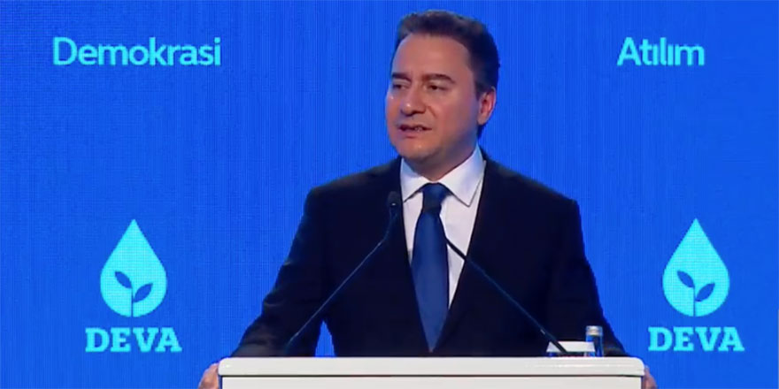 Ali Babacan DEVA Partisi'ni tanıttı