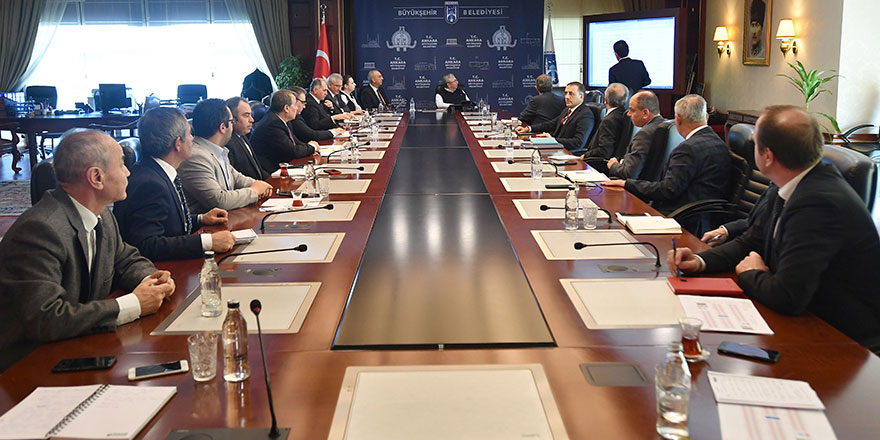 Ankara Büyükşehir Kriz Yönetim Merkezi kurdu