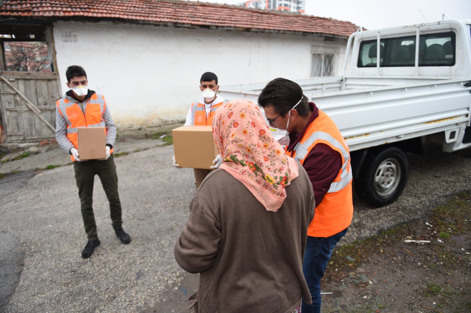 Altındağ'da 4 bin aileye sosyal yardım başladı