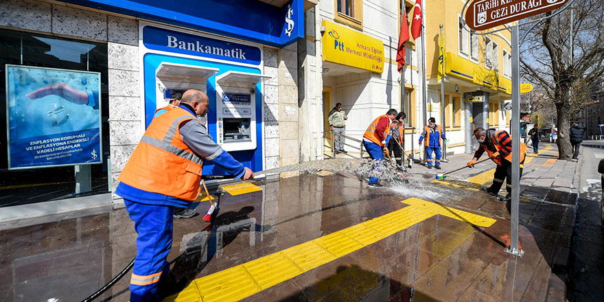 Altındağ'da köşe bucak temizlik