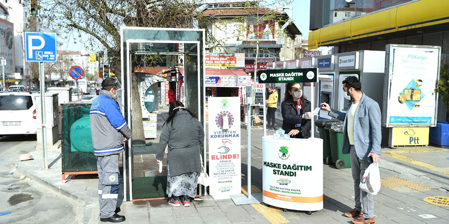 Dikimevi’ne Yaya Dezenfektan Tüneli