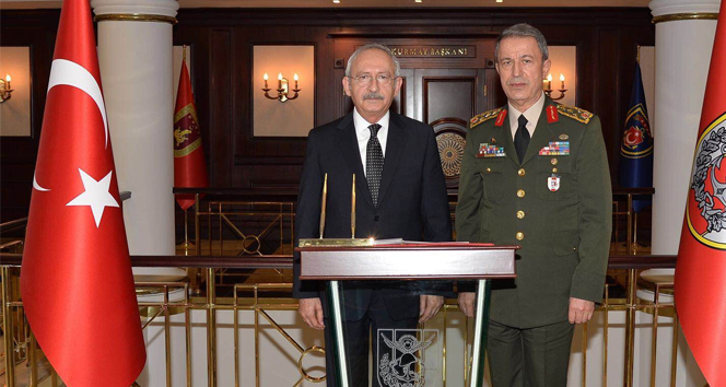 Kılıçdaroğlu Genelkurmay Başkanlığı'nda