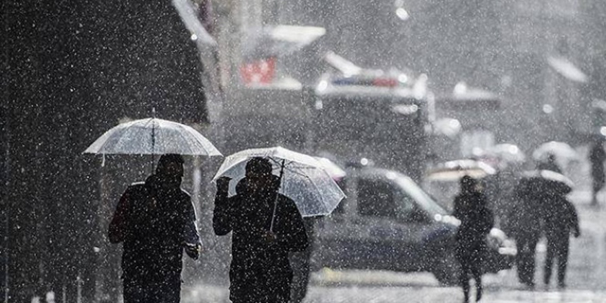 Meteoroloji'den sağanak yağış uyarısı