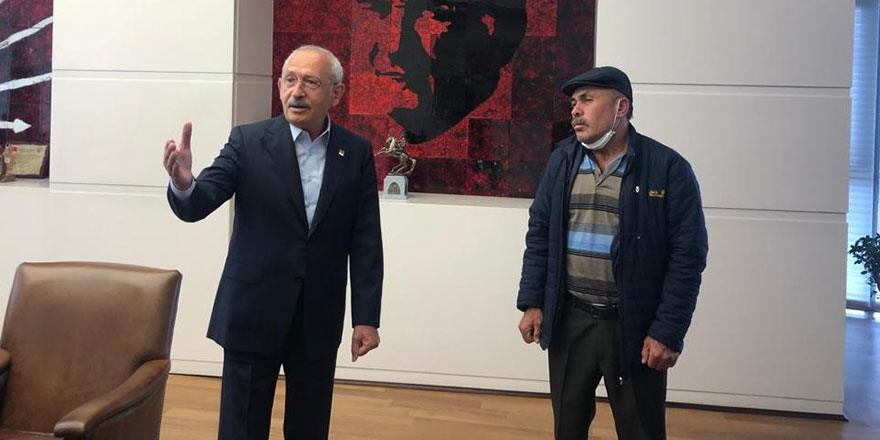 Çubuklu şehit babasından Kılıçdaroğlu'na ziyaret