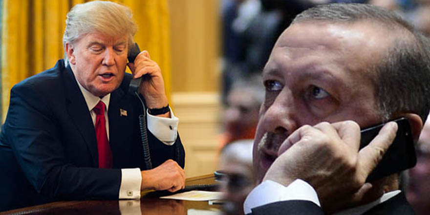 Cumhurbaşkanı Erdoğan, Donald Trump ile telefonda görüştü