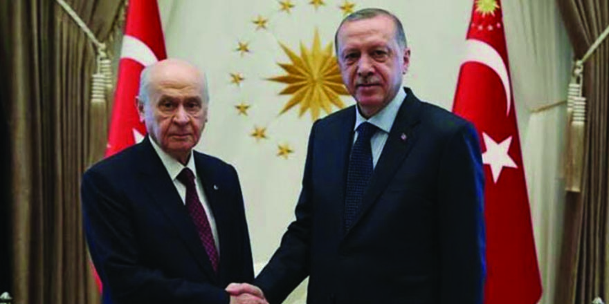 Cumhurbaşkanı Erdoğan, MHP Lideri Bahçeli’yi kabul etti