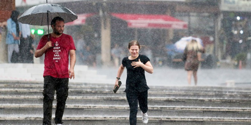 Meteoroloji'den kuvvetli yağış uyarısı!