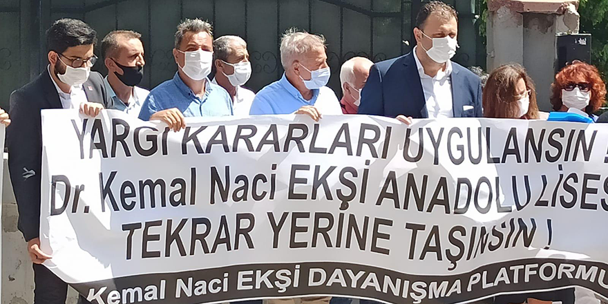 Yıldırım Kaya'dan Dr. Kemal Naci Ekşi Anadolu Lisesi açıklaması