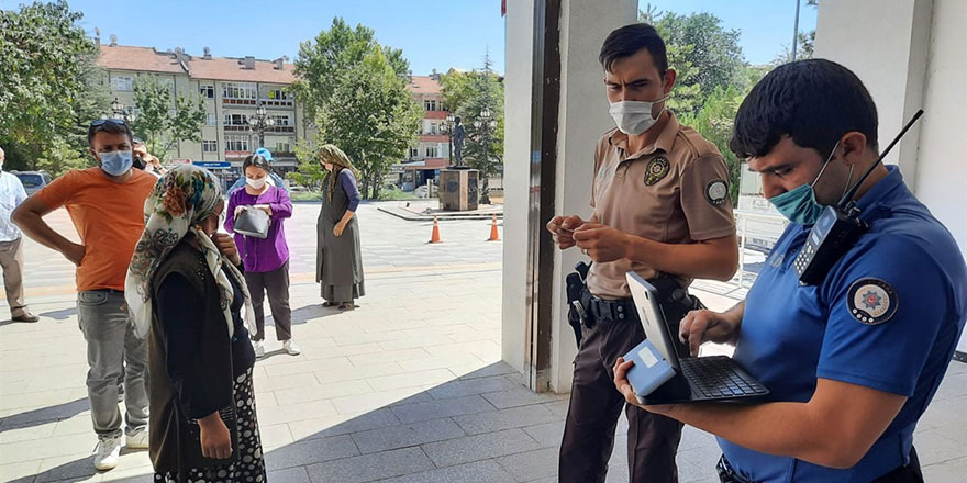 Polatlı'da iki covid hastasına izolasyon cezası