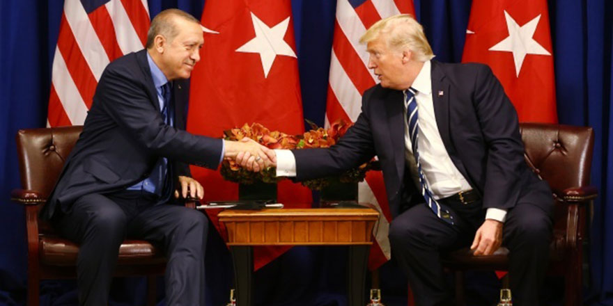 Cumhurbaşkanı Erdoğan, ABD Başkanı Trump ile görüştü