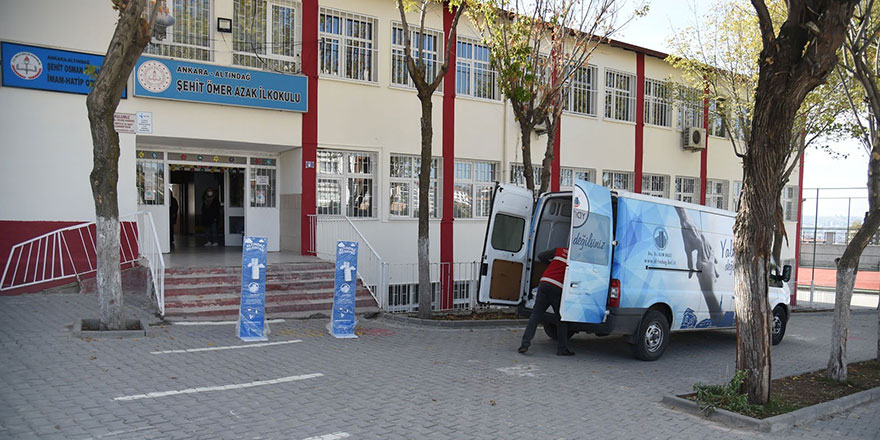 Altındağ’da 102 okulda temizlik