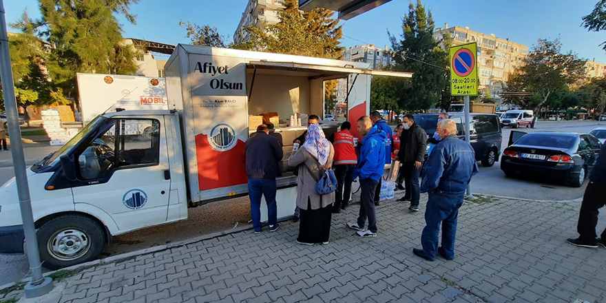 Ankara’dan İzmir’deki depremzedelere destek