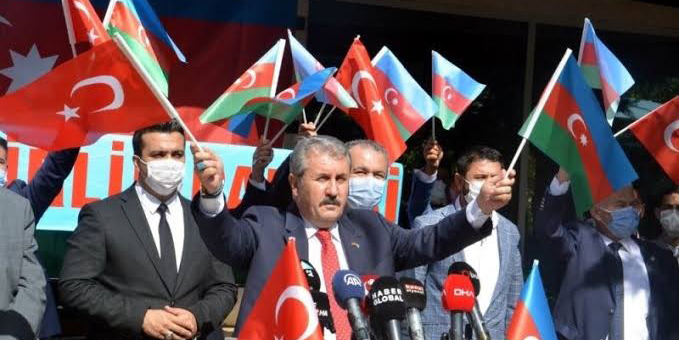 Başkan Destici: "Zaferin kutlu ve mübarek olsun can Azerbaycan"