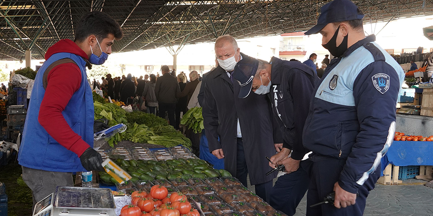 Keçiören'de semt pazarlarına sıkı denetim