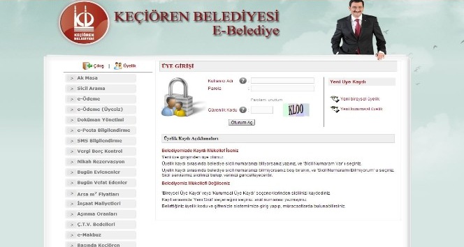 Keçiören Belediyesi e-belediyecilik ile zirvede