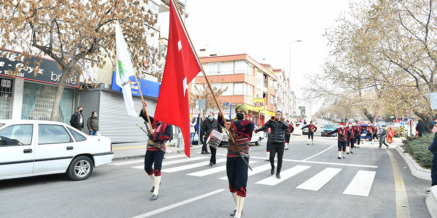 Atatürk’ün Ankara’ya gelişi Mamak’ta kutlandı