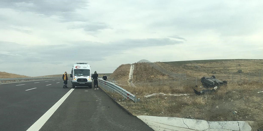 Ankara-Niğde yolunda trafik kazası: 2 yaralı