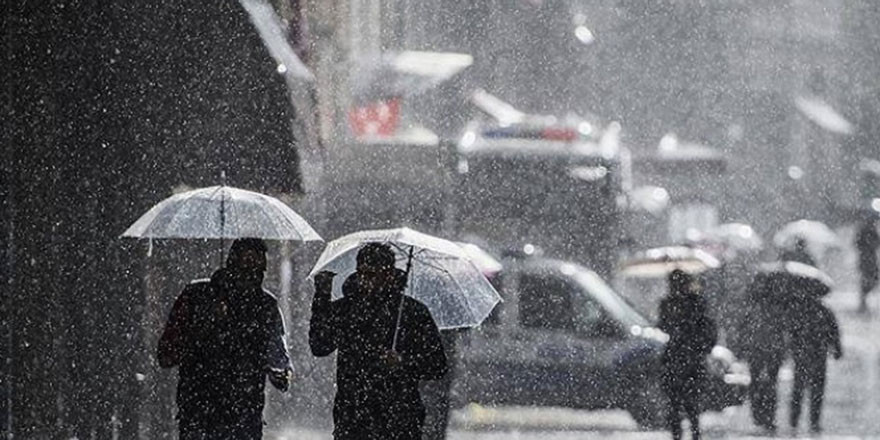 Meteoroloji'den kuvvetli yağış uyarısı!