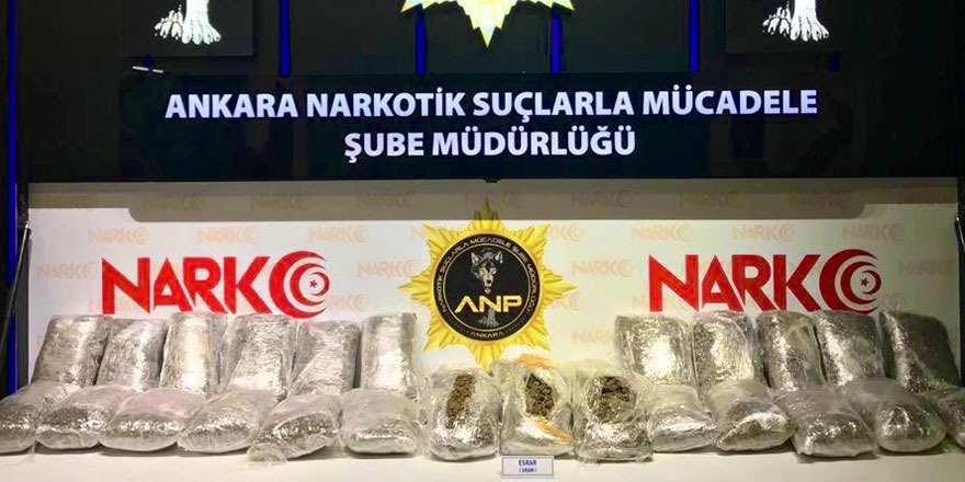 Ankara polisinden zehir tacirlerine darbe