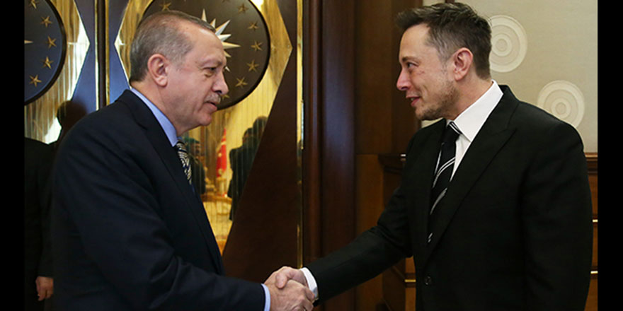 Cumhurbaşkanı Erdoğan, Elon Musk ile görüştü