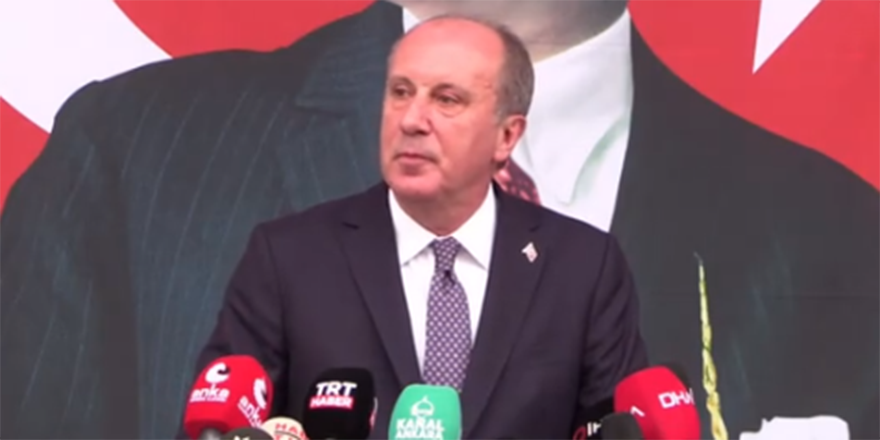 Muharrem İnce, CHP’den istifa etti