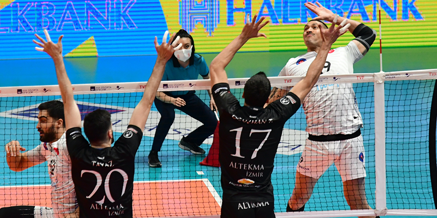 Halkbank’tan kolay galibiyet