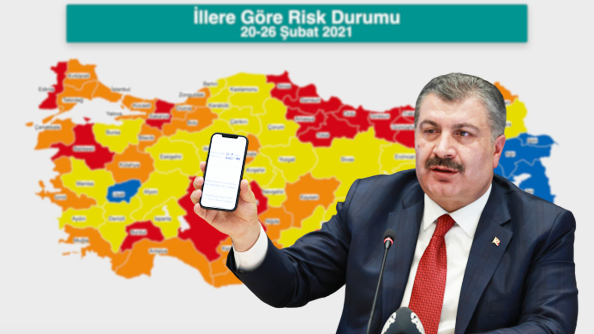 İşte İllere Göre Risk Durumu