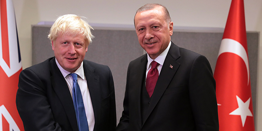 Cumhurbaşkanı Erdoğan, Boris Johnson ile görüştü