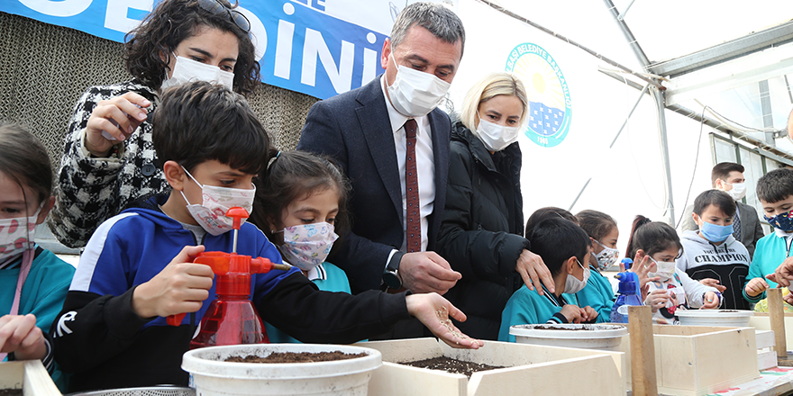 Gölbaşı’nda ata tohumları toprak ile buluştu