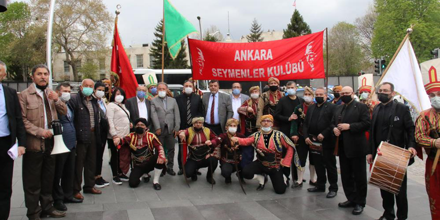 Seymenler Kulübü’nden Biden’a protesto