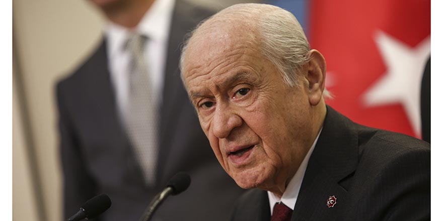 MHP Lideri Bahçeli 100 maddelik yeni anayasa önerisini açıkladı