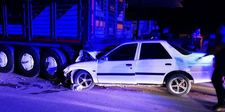 Başkent'te trafik kazası: 1 ölü, 1 yaralı