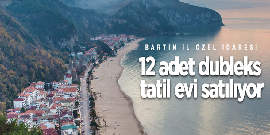 12 adet dubleks tatil evi satılıyor