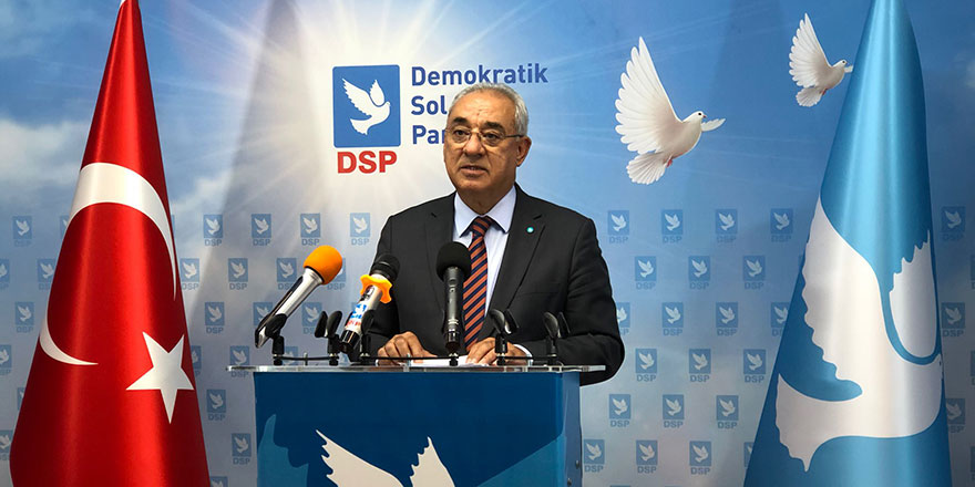 DSP Genel Başkanı Aksakal gündemi değerlendirdi