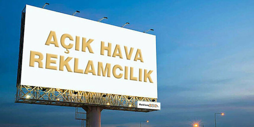 196 adet açık hava reklam ünitelerinin yeri kiraya verilecek