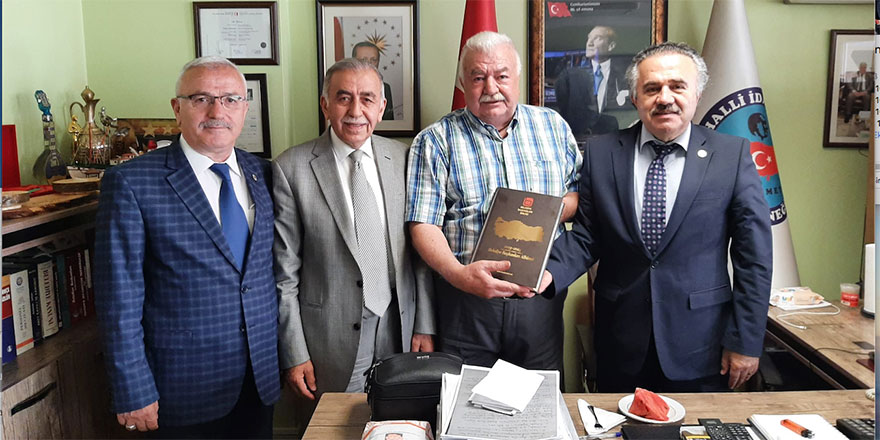 Belediye Başkanları Birliği’nden Mehmet Dönmez’e nezaket ziyareti