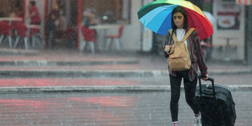 Meteoroloji'den sağanak yağış uyarısı