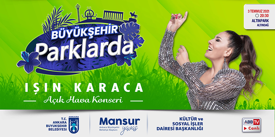 Başkent'te ilk konser Işın Karaca’dan