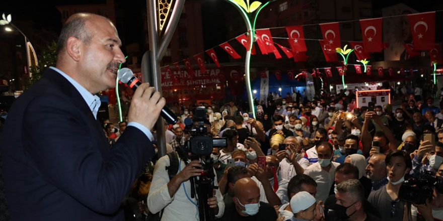 Bakan Soylu: 'Terör örgütünü boğuyoruz, bitiriyoruz, tüketiyoruz'