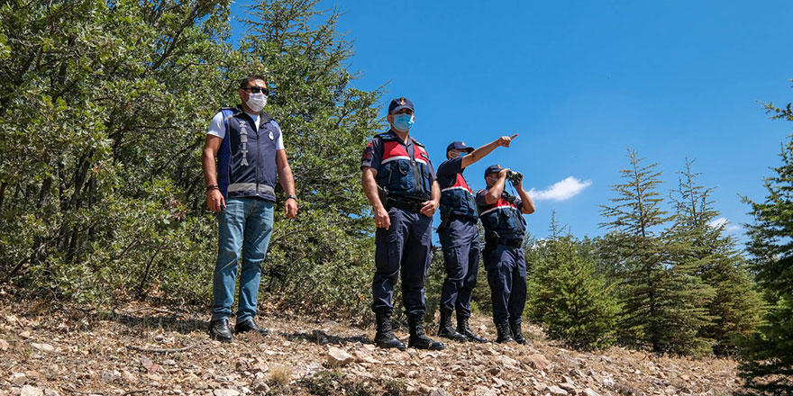 Altındağ’da orman nöbeti