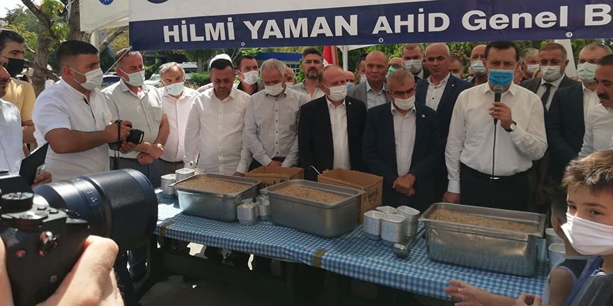 Başkan Öztürk, aşure günü etkinliğine katıldı