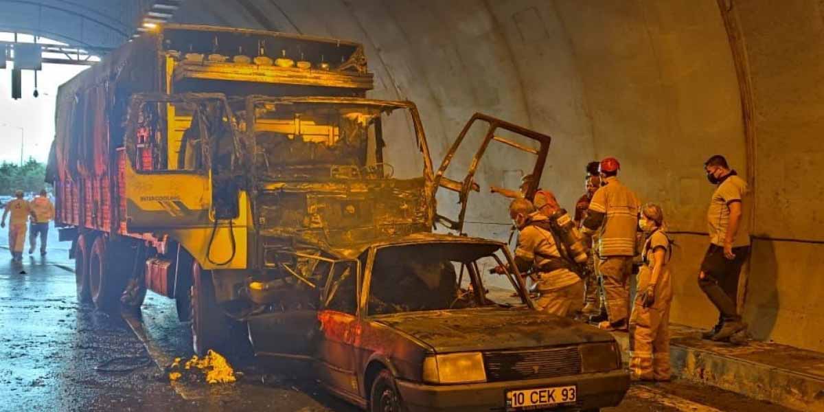 İzmir-Aydın Otoyolu'nda feci kaza