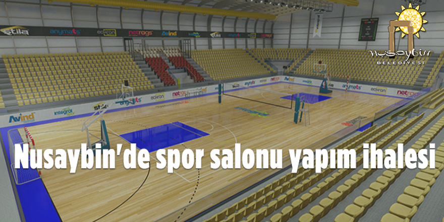 Nusaybin'de spor salon yapım ihalesi