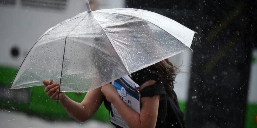 Meteoroloji!den sağanak yağış uyarısı