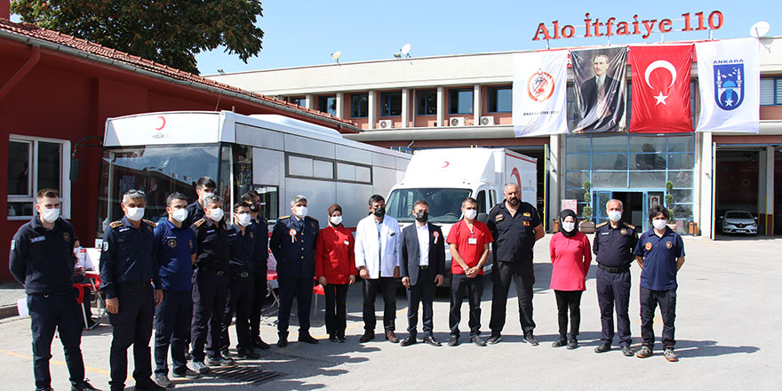 Ankara’da “İtfaiye Haftası” tatbikatlarla kutlandı