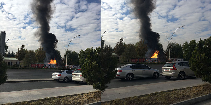 Ankara'da MTA yerleşkesinde patlama