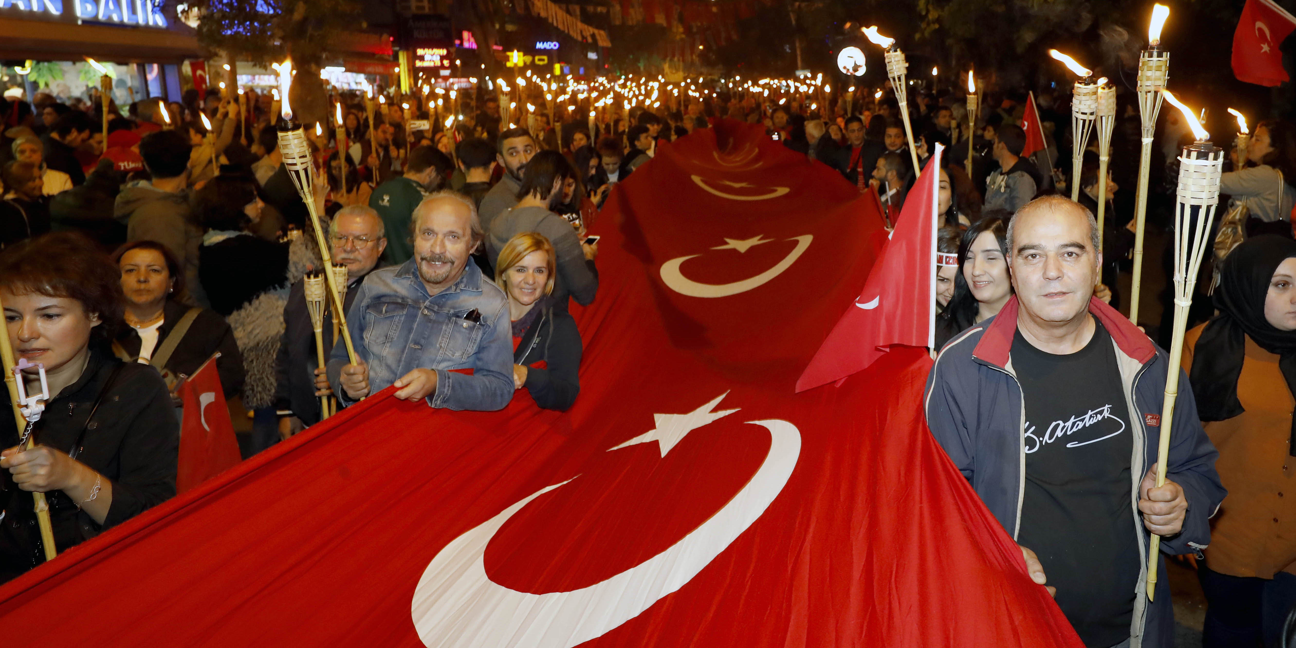 Çankaya'da 29 Ekim kutlamaları başladı